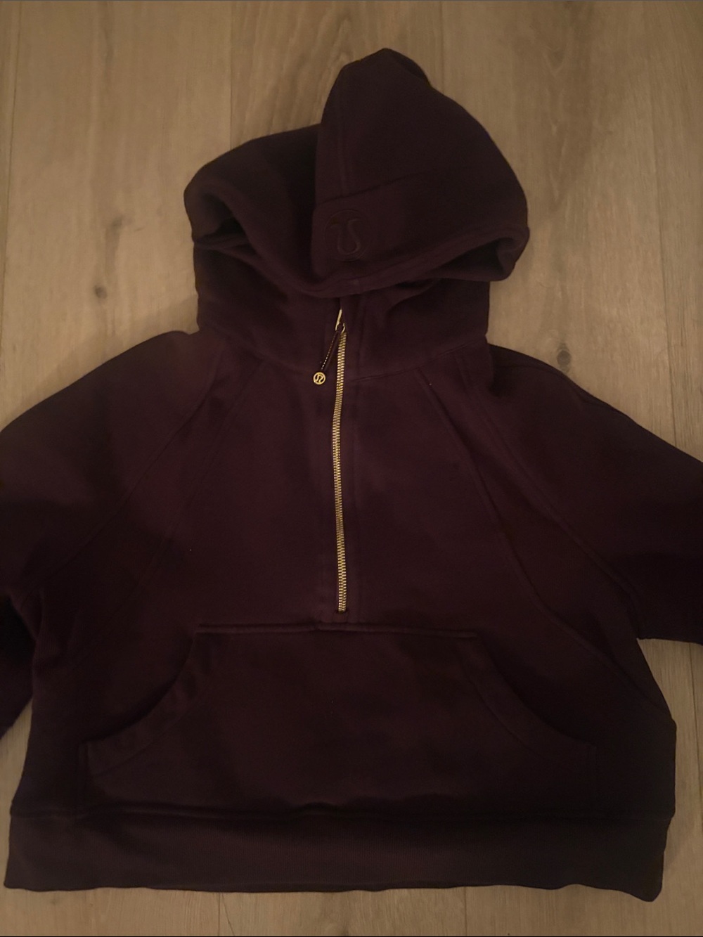 lululemon athletica women Hooded scuba Plum